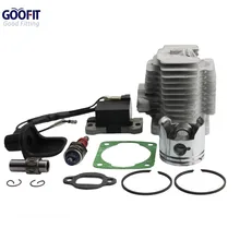 GOOFIT L7T Bujía De Encendido Bobina 44mm Kit De Pistón Del Cilindro de 49cc ATV y Bicicleta de Bolsillo ACCESORIO Group-46