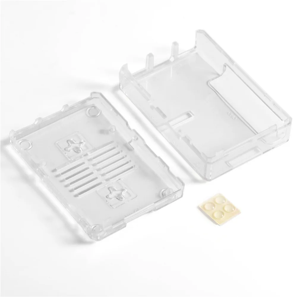 Защитный чехол для корпуса Raspberry Pi 3 Model B/2 Модель B/Модель B+ 2 шт теплоотвод