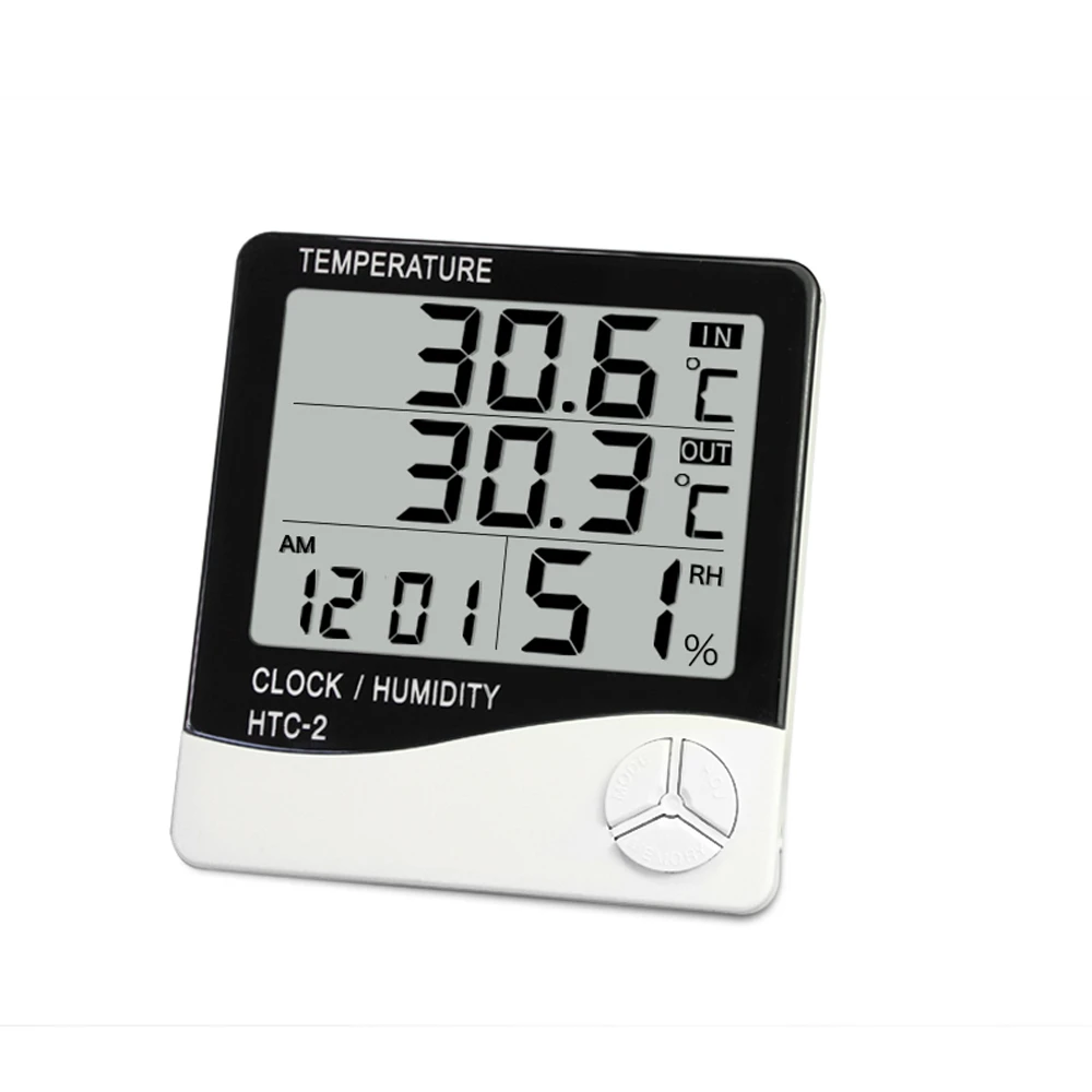Clock humidity htc 2. Цифровой термометр htc-2. термометр гигрометр htc-2a. термометр-гигрометр электронный комнатный,уличный нтс-2/1/150 (69199). электронный гигрометр htc-3.