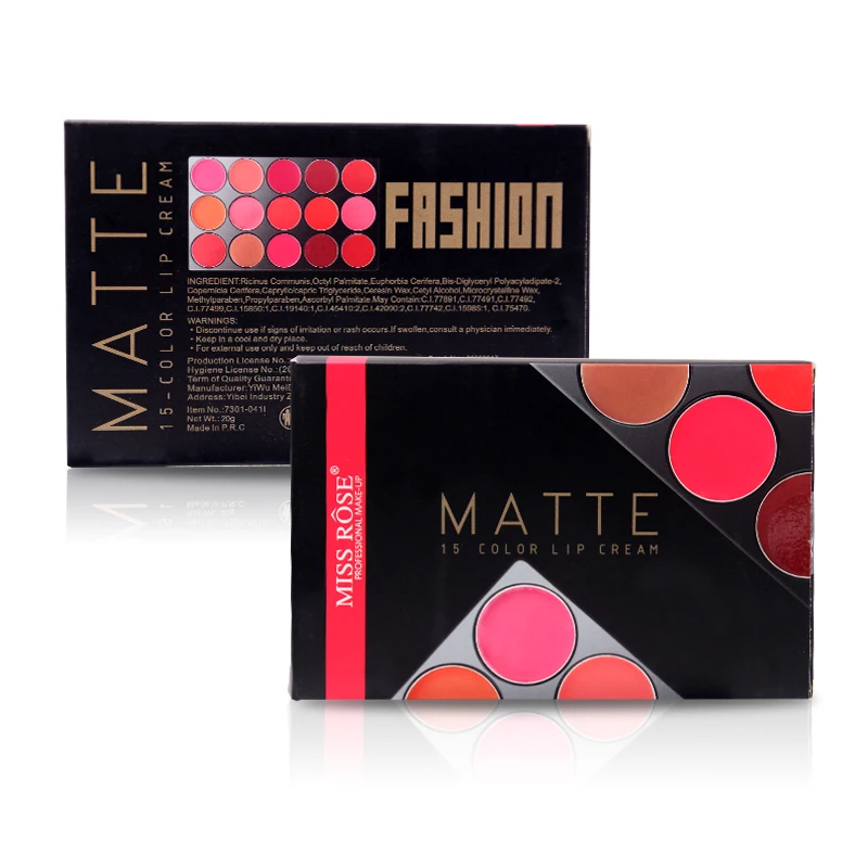 miss rose lipstick palette