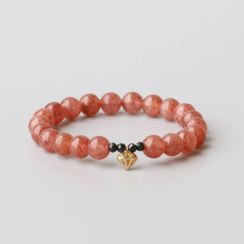 Wholesale-Strawberry-8mm-Quartz-Crown-With-S925-Sterling-Silver-Crown-Charm-Bracelet-Unisex-Prayer&Yoga-Meditation-OM-Jewelry-Reikinn(4)