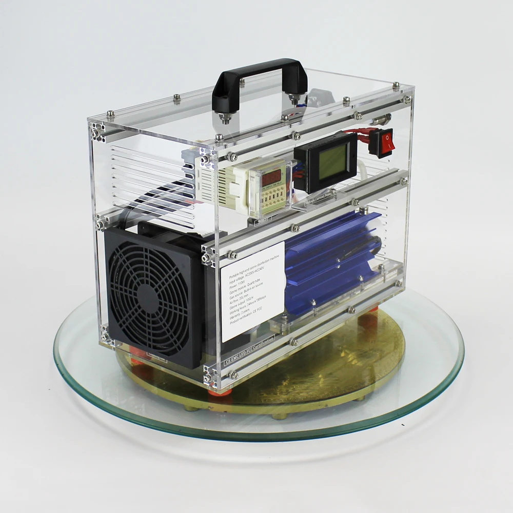 Pinuslongaeva CE EMC LVD FCC BO-1030QY 10g/h 10gram B1 acrylic shell ozone machine ozone water air purifier Pinuslongaeva CE EMC LVD FCC BO-1030QY 10g/h 10gram B1 acrylic shell ozone machine ozone water air purifier