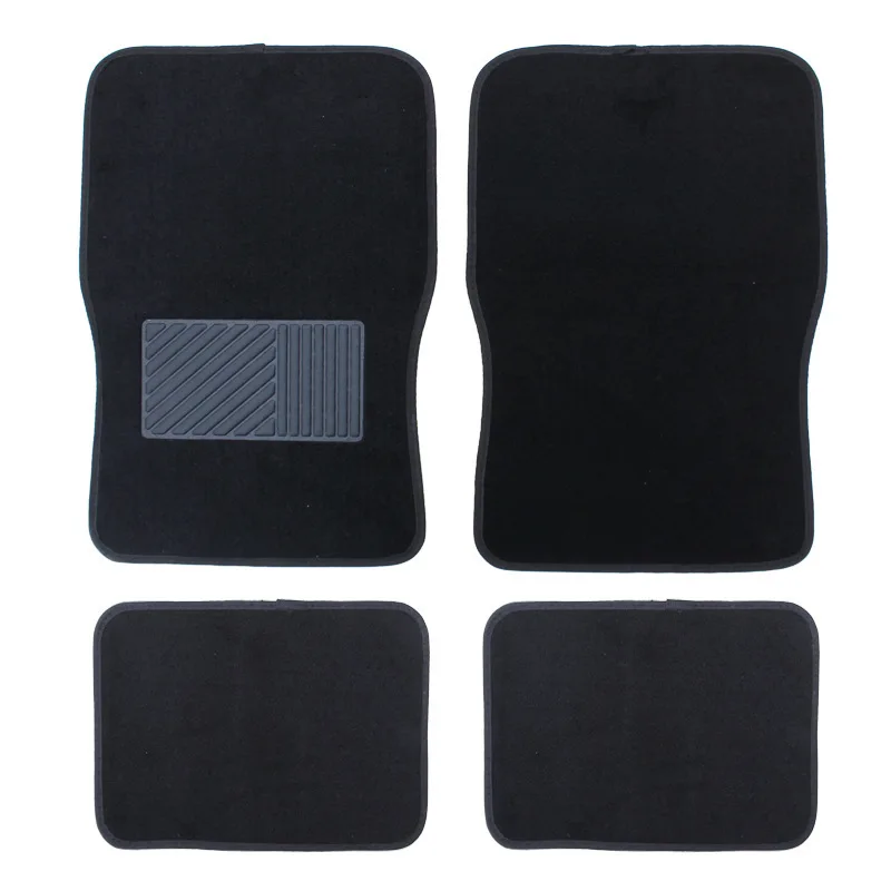 

Universal plush Car floor mat auto Carpets for rav4 hyundai solaris skoda octavia a5 citroen c3 ix35 toyota rav4