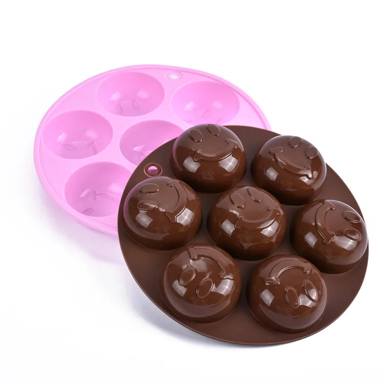Smile Face силиконовые формы для леденцов для домашней выпечки-силиконовые формы для выпечки конфет, торта, шоколада или более E144
