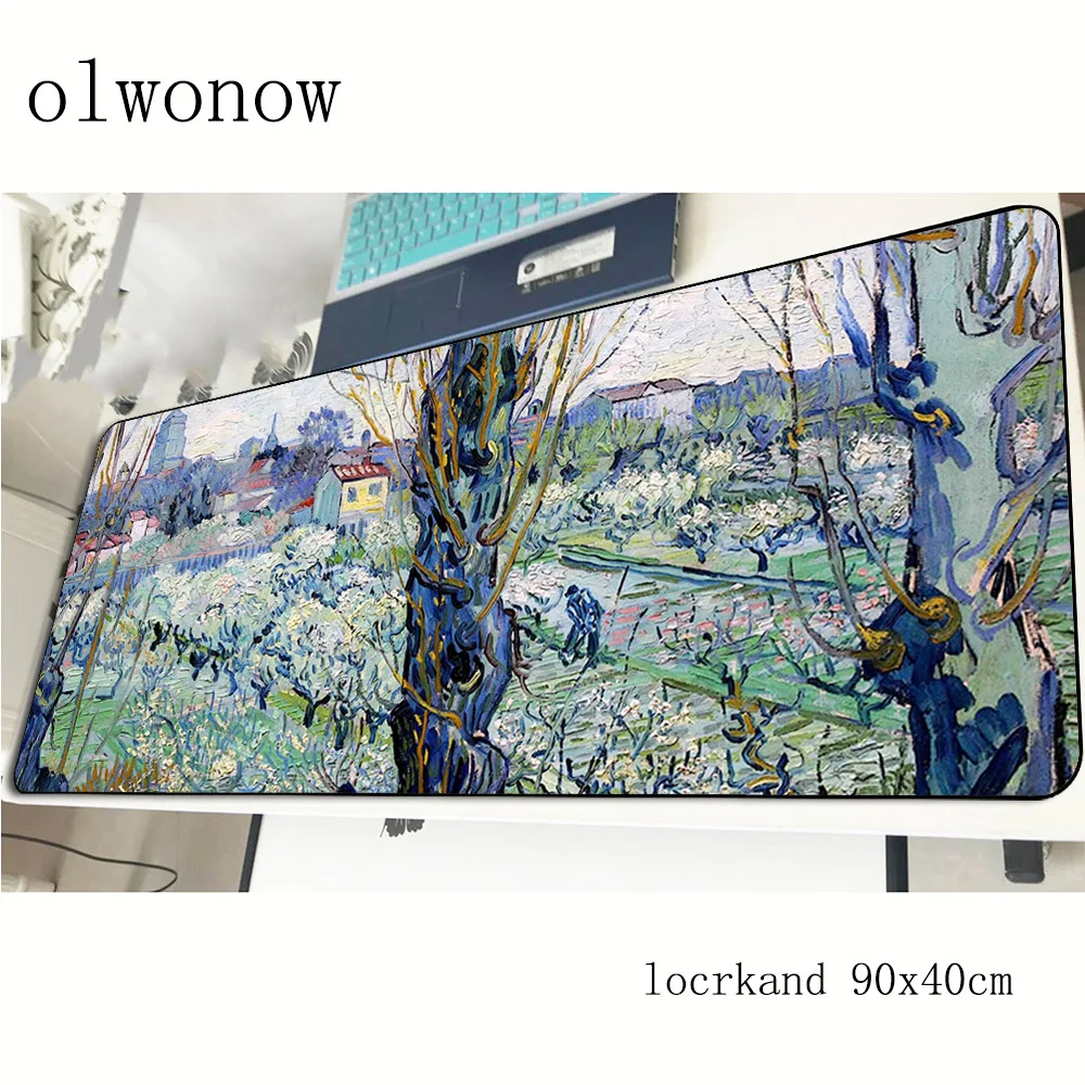 Коврик для мыши van gogh cool new 900x400x2 мм коврик лучший игровой геймер очаровательные