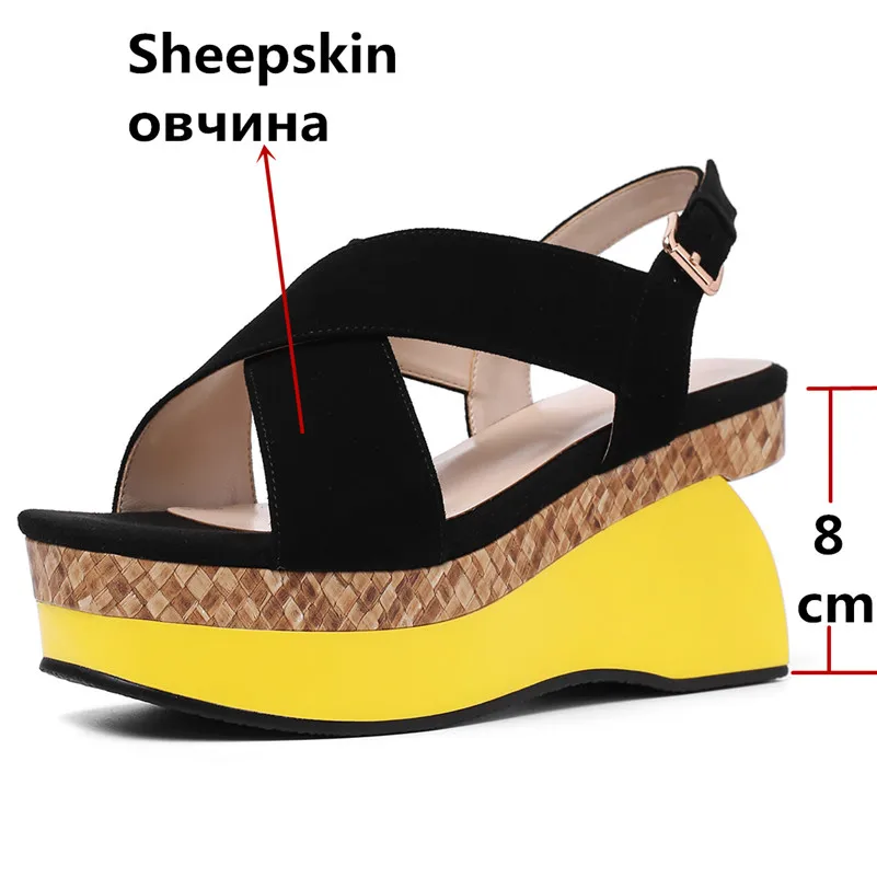 FEDONAS 2019 العلامة التجارية المرأة جولة اصبع القدم منصة مشبك الصنادل الصلبة الغنم غريبة نمط حزب مكتب النادي الليلي أحذية امرأة FEDONAS 2019 العلامة التجارية المرأة جولة اصبع القدم منصة مشبك الصنادل الصلبة الغنم غريبة نمط حزب مكتب النادي الليلي أحذية امرأة