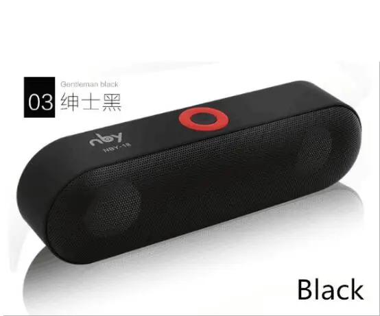 DDO мини NBY 18 Bluetooth динамик портативный беспроводной звуковая система 3D стерео