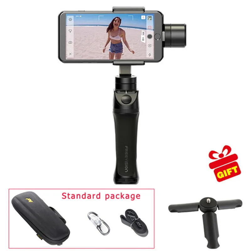 

Freevision Vilta-m Handheld 3-axis Handheld Gimbal Smartphone Stabilizer for iPhone/Xiaomi/Samsung GoPro HERO5 4 3 3+ Xiaoyi