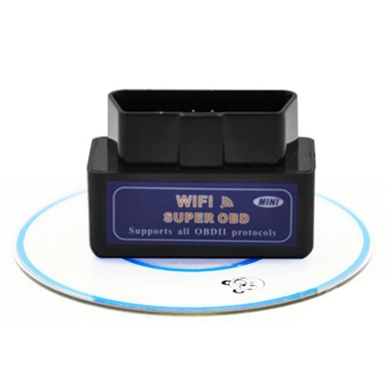 Wifi ELM327 OBD2 сканер беспроводной Автомобильный сканер адаптер ELM 327 wifi OBDII Автомобильный диагностический инструмент Быстрая