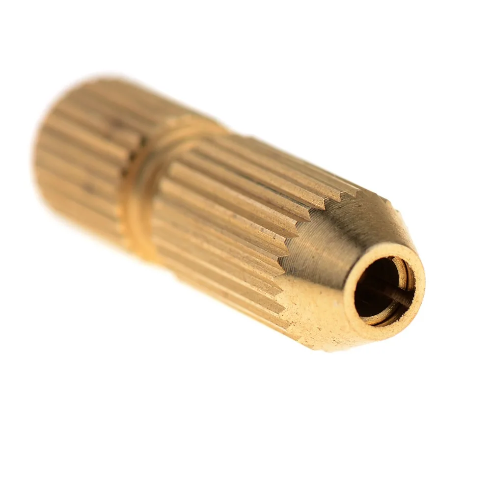 2 2.3 3.17mm Micro Drill Bit Clamp Fixture Brass Electric Motor Shaft