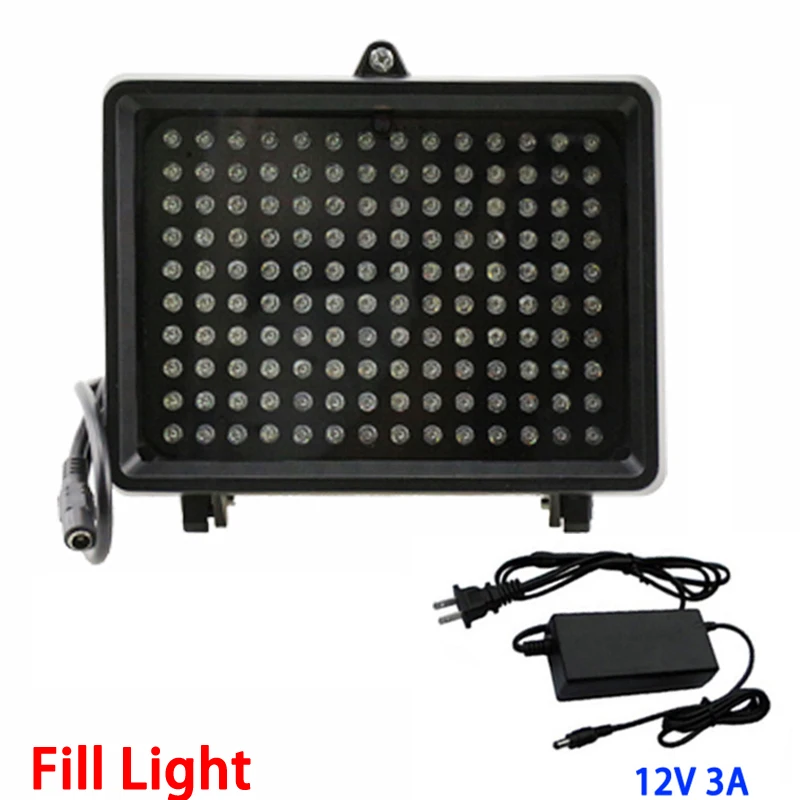 

12V3A 50M IR 140Pcs Infrared IR Leds lamp 850nm illuminator Night-vision Lighting for CCTV Camera Fill Light Free shipping