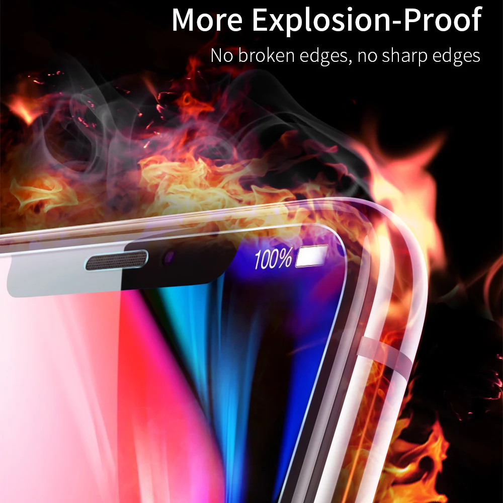  Essager Screen Protector Gehärtetem Glas Für iPhone Xs Max X Xr 8 7 6 6s Plus Xsmax 8plus 7plus 5 5
