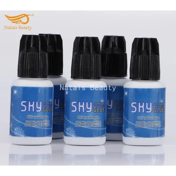 

5 Bottles Sky S+ Glue for Eyelash Extension Holding Time 6 to 7 Weeks From South Korea