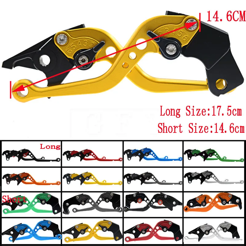 Для Honda CBR600 F2 F3 F4 F4i 1991-2007 CB919 2002 2003 2004 2005 2006 2007 Hornet Регулируемые рычаги тормозного