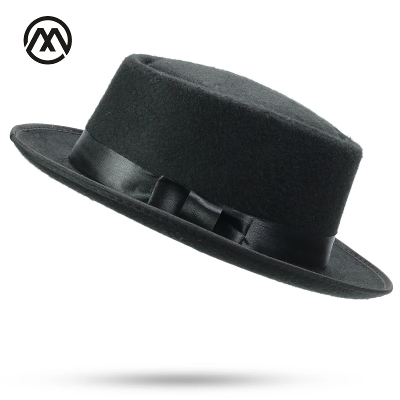 2018 New Products Fedoras Unisex Structured Wool Fedora Hat Man Fedora