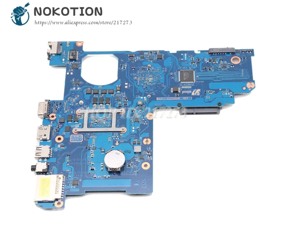 NOKOTION для samsung NP270 NP270E5E Материнская плата ноутбука HM76 I3-3120U Процессор DDR3 BA92-12172A BA92-12172B BA41-02206A