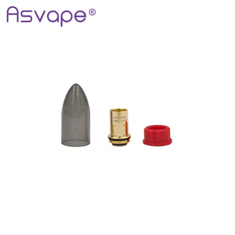 (5 шт./лот) атомайзер Asvape Cobra sub 0 2/0 5 Ом катушка встроенный провод для вейпа лучшее
