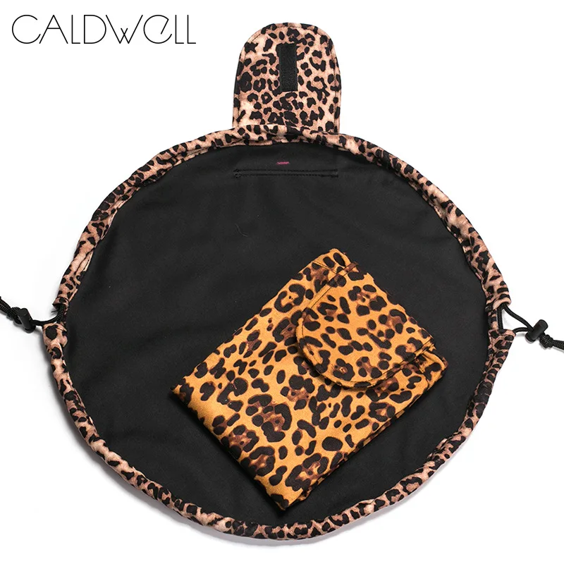  New Arrival Leopard Cosmetic Bag Travel Portable Makeup Pouch Storage Toiletry Bag
