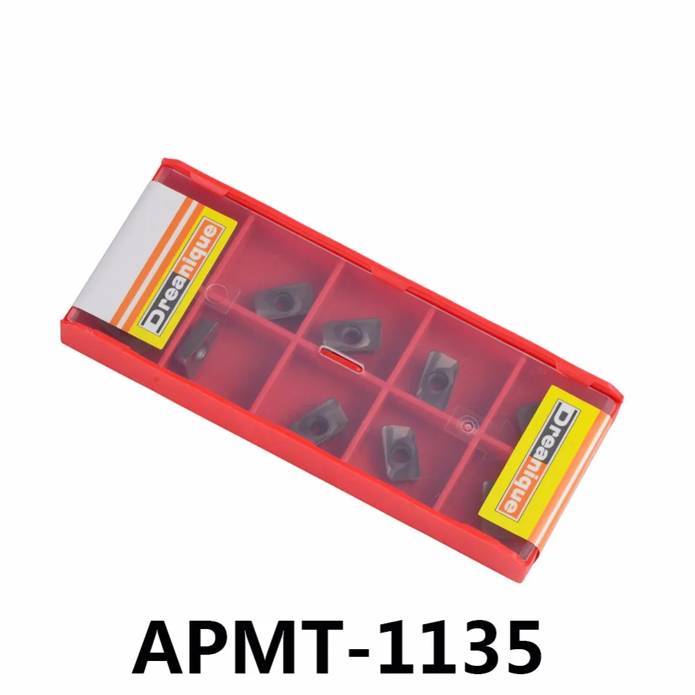 

2017 High Quality APMT1135PDR (10pcs/box) cnc cutting tools tungsten carbide milling inserts cutter for milling tool BAP 300R