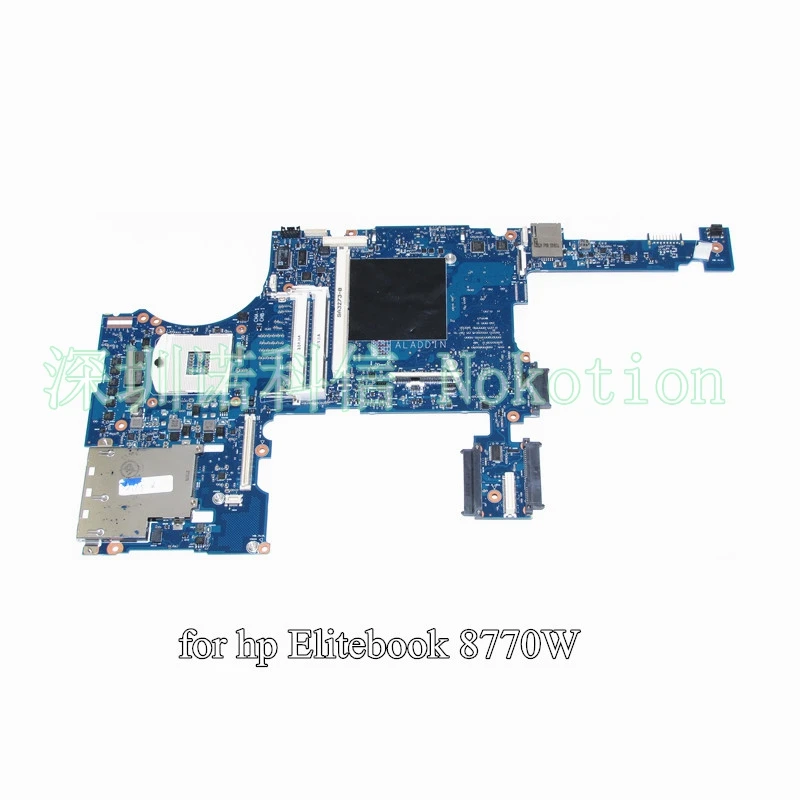 

NOKOTION 688746-001 688746-601 For HP Elitebook 8770W laptop motherboard DDR3 SLJ8A With graphics slot