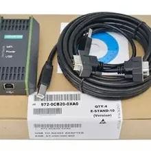 Адаптер для ПК USB A2 кабель для Siemens S7-200/300/400 PLC DP PPI MPI Profibus 6GK 1571-0BA00-0AA0 Win7 64bit, 6ES7972-0CB20-0XA0