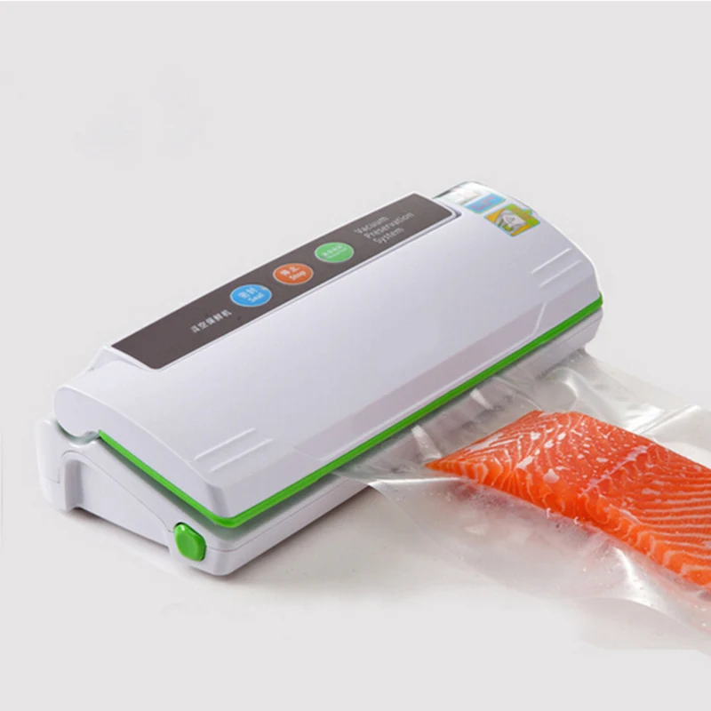 Glantop New Automatic Electric Vacuum Food Sealer Machine With All Size Vacuum Bag For Peanut Portable