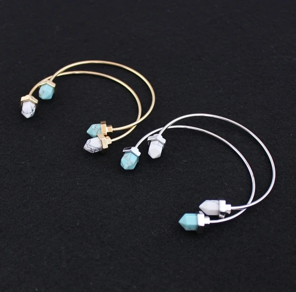 Модные ювелирные аксессуары Каменный Браслет манжета браслет|bangles fashion|fashion