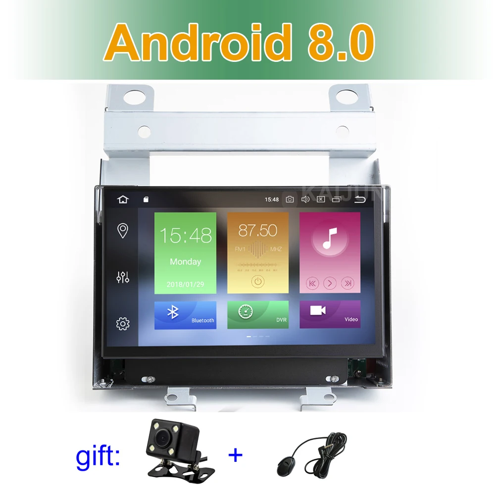 

ISP screen Android 8.0 Car DVD Multimedia for Land Rover Freelander 2 2007-2012 with Radio GPS Stereo WiFi BT