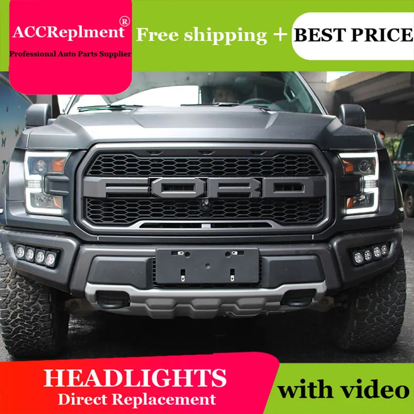 Auto Lighting Style Led Head Lamp For Ford F150 Led Headlights