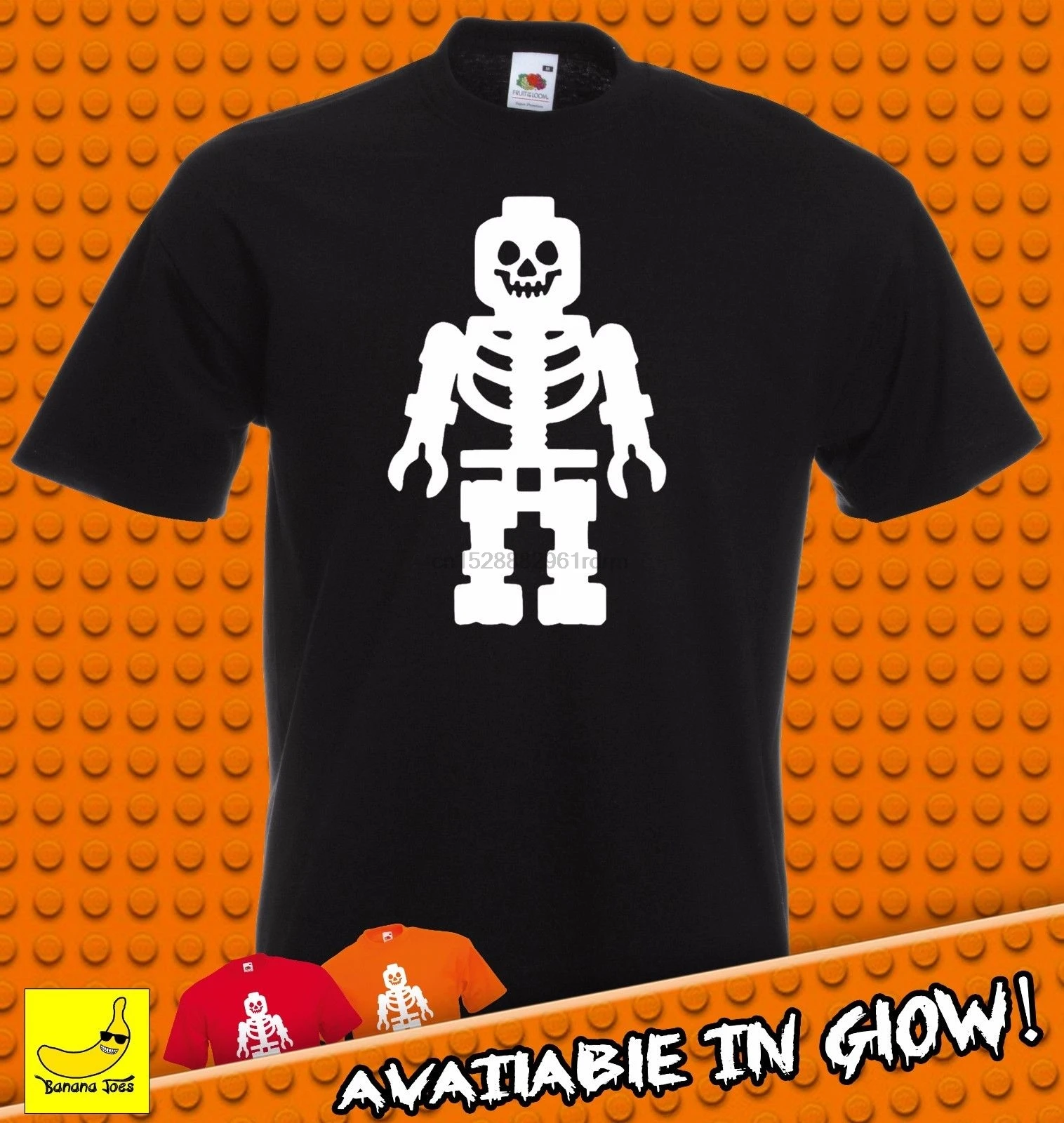 lego skeleton halloween costume