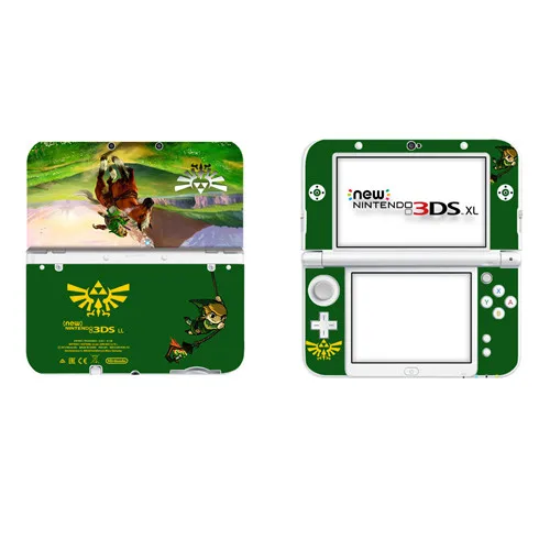 Легенда о Зельде виниловая наклейка кожи Стикеры для нового 3DS XL LL шкуры Стикеры s для нового 3dsll Винил Защитная Наклейка - Цвет: DSLL0294