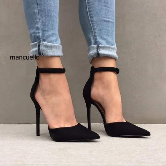 stiletto preto
