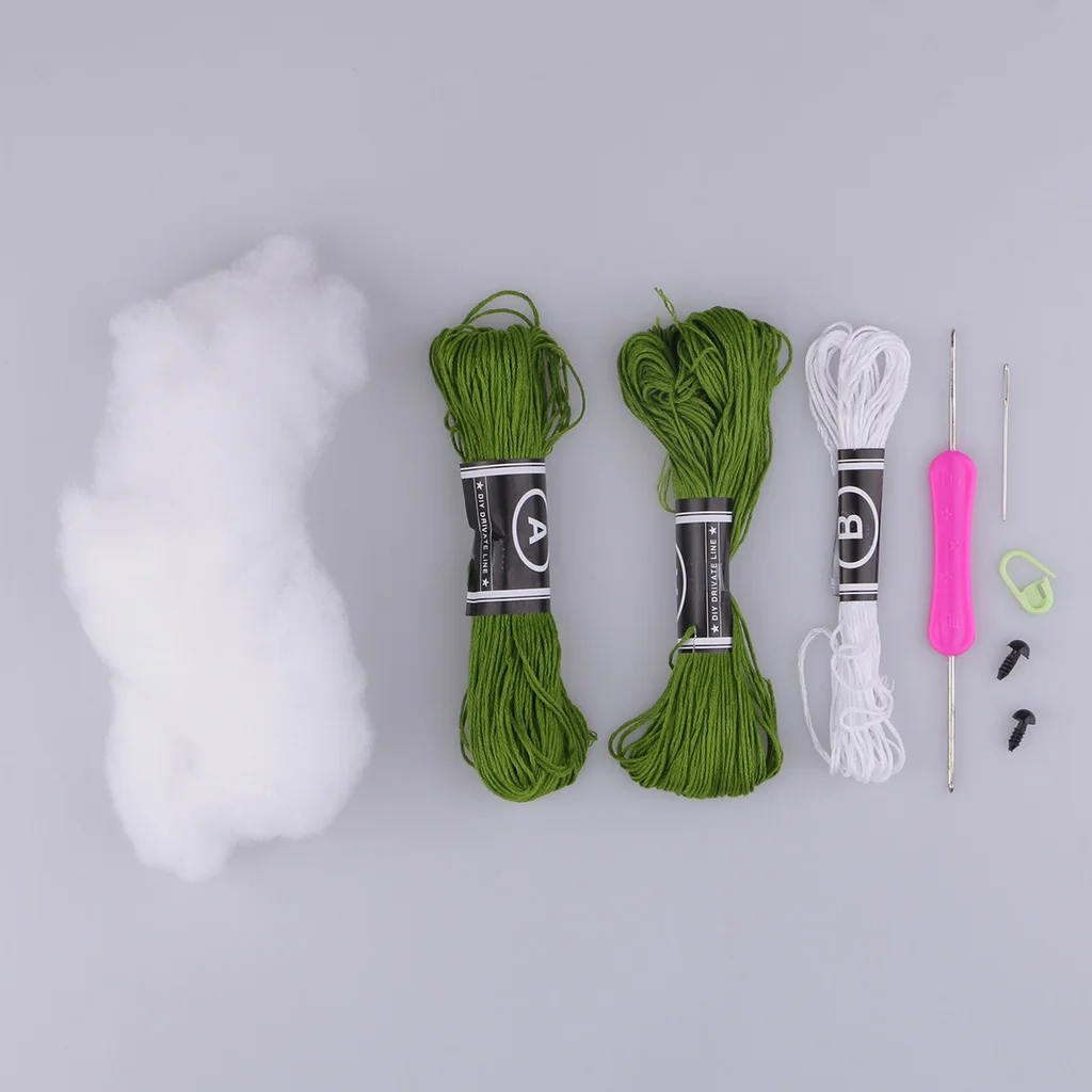 Handmade DIY Lobster Doll Toy Crochet Kit Amigurumi Kit for Kids Beginners Crafts