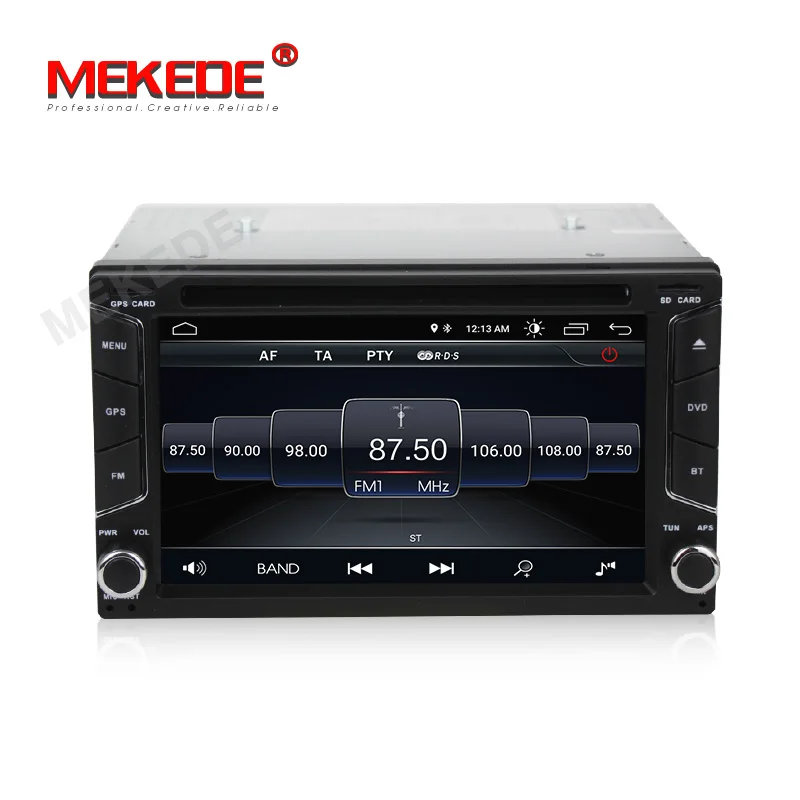 Best MEKEDE Android8.1 2 Din Car DVD radio Multimedia Player GPS navigation Universal for Nissan peugeot toyota doble din Autoradio 2