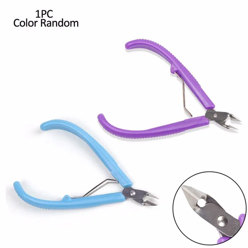 1PC DIY Diagonal Pliers Wire Side Flush Cutter Cutting Electric Shears Pliers