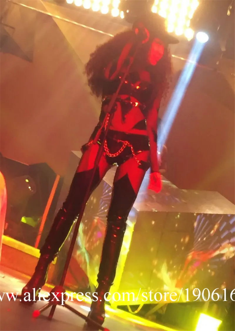 Bar nightclub female singer female dj modern dance party model stage costume17
