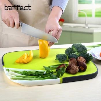 

Kitchen Chopping Block Sinks Drain Basket Cutting Board Meat Vegetable Fruit Antibacterial Non-slip Cutting Board With Storage