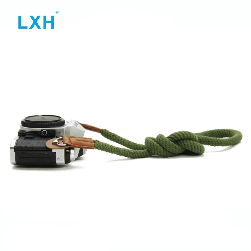 LXH винтажный холщовый ремешок для Фотоаппарата Sony Nikon Leica Canon Fujifilm X100F зеркальная