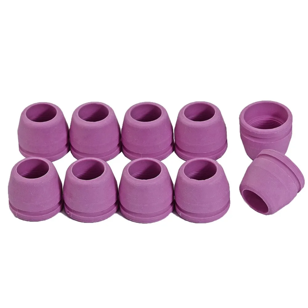 10pcs WSD-60P P60 40/500/60Amp Plasma Cutter Consumables Shield Cup With Groove Fit Pilot Arc Start | Инструменты
