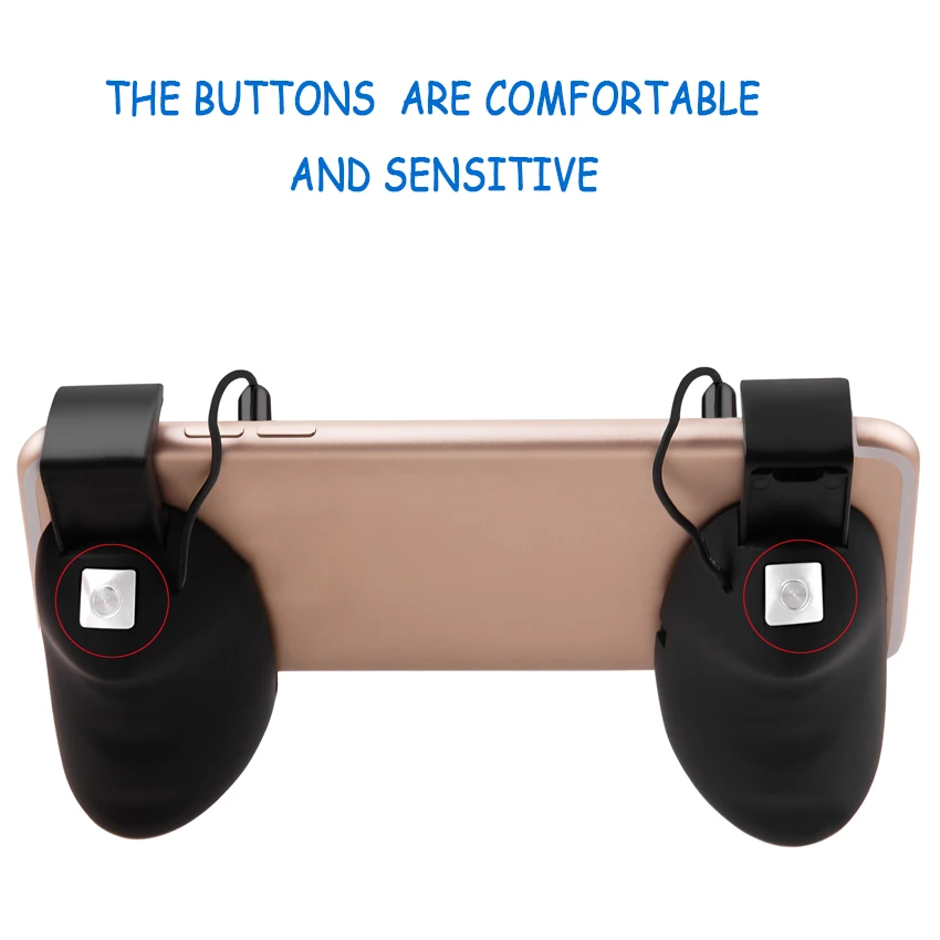  Phone Gamepad Trigger Mobile Game Fire Button Aim Key L1R1 Shooter Controller For PUBG Knives out R