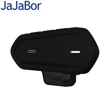 JaJaBor мотоциклетный шлем Bluetooth гарнитура водонепроницаемый IP54 Беспроводные наушники с fm-радио мото гарнитура Bluetooth 4,1 черный