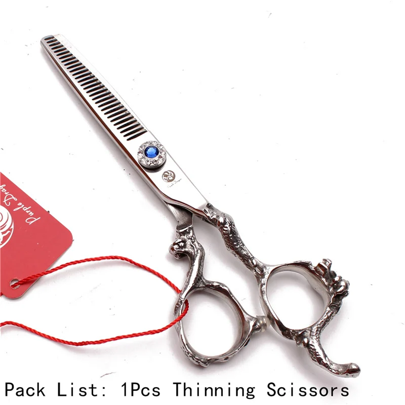 9003#5,5 дюймов 17,5 см JP 440C парикмахерские ножницы набор ножницы для резки филировочные ножницы Профессиональные ножницы для волос - Цвет: Z9003 Yin T 5.5N