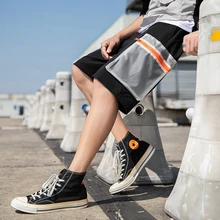 Новинка года; большие размеры; JapaneseCotton; Летние рабочие модели; красивые Молодежные повседневные шорты в стиле Харадзюку