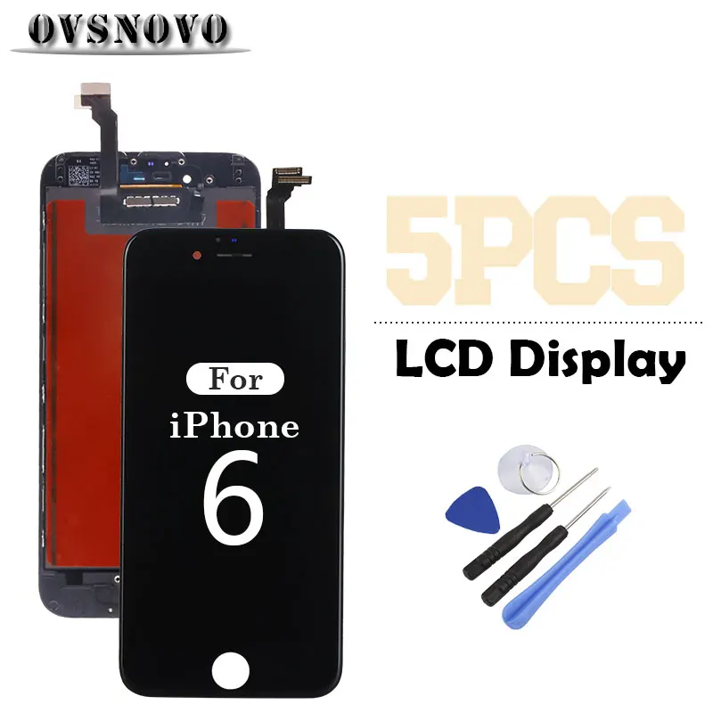 

5PCS/lot Wholesale AAA LCD Touch Display for iphone 6 6Plus 6s 6sPlus Replacement Screen Digitizer Assembly Parts Pantalla Tools