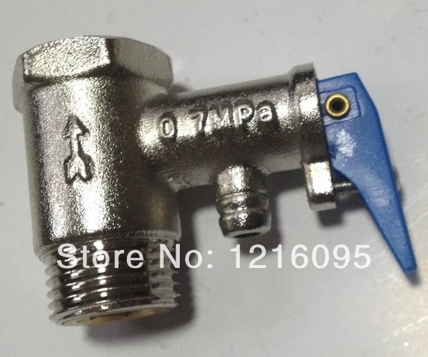 1/2 safety valve 0.7Mpa check valve electric water heater parts