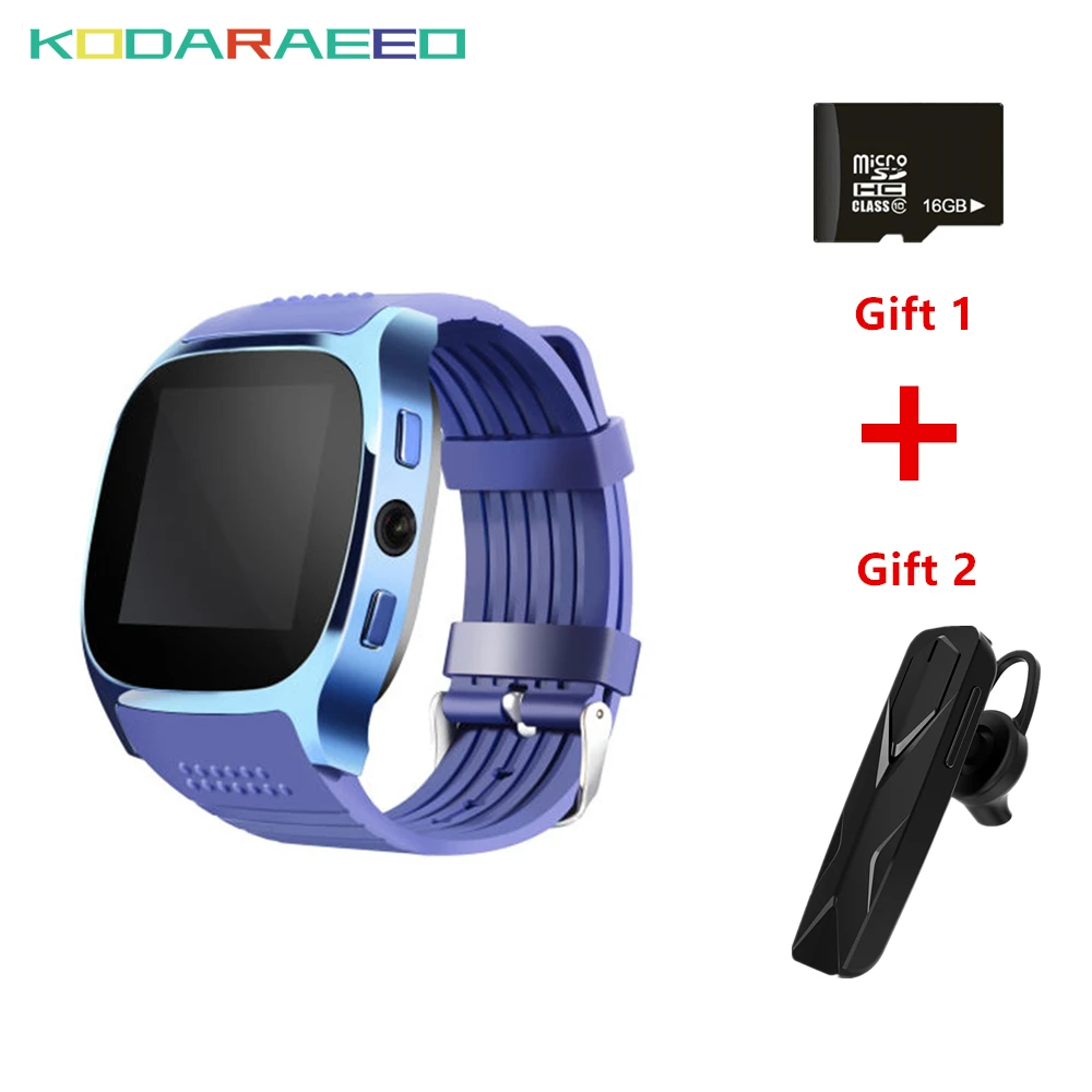 2018 bluetooth smart watch smart bracelet with camera support sim tf watch