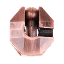 Сплав замок Пазлы металлические детские развивающие игрушки для детей Взрослые головоломка эквалайзер тестовая модель игры Волшебные забавные подарки