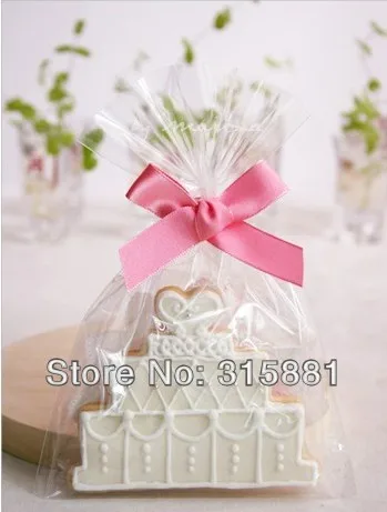 Plain Transpa Cookie Bags Cellophane Wedding Favors Plain Transpa Cookie Bags Cellophane Wedding Favors Packaging Party Favor Candy Bag 12x25cm 200pcs Lot In Gift Wring Supplies