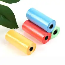 100 roll 1500 Pcs Dog Bag Poop Zero Waste Pets Waste Poop Bag Goods Eco-Friendly Degradable Pet Waste Poop Bag Plastic Basket