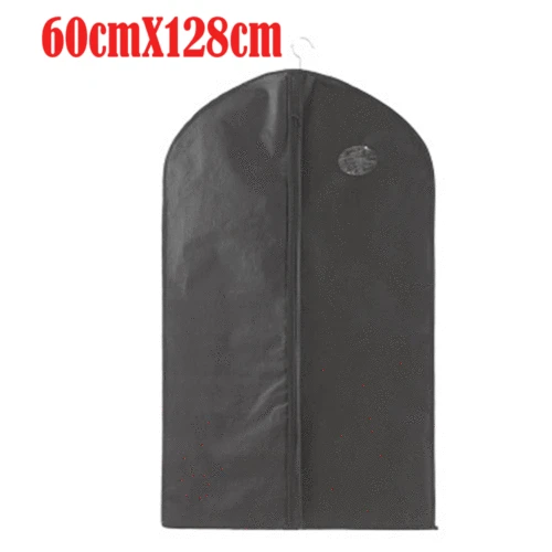Подвесной пылезащитный тканевый чехол костюм/платье/пальто сумка для хранения протектор практичные пылезащитные чехлы - Цвет: B